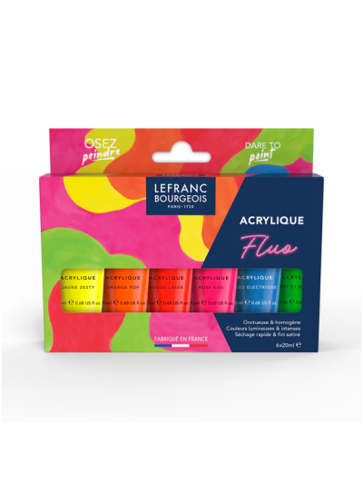 lefranc-bourgeois-acrilico-fine-set-6-acrilici-fluorescenti-da-20-ml