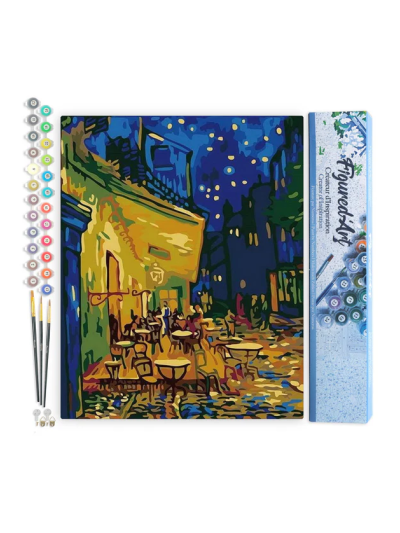 figuredart-paint-by-numbers-foglio-di-tela-predisegnato-40-cm-x-50-cm-van-gogh-cafe