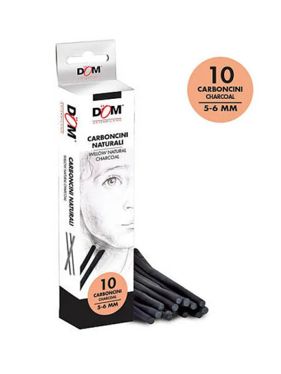 cwr-dom-set-10-carboncini-naturali-5-6-mm