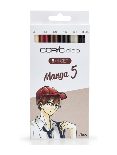 .too-copic-ciao-pennarello-grafico-a-base-alcool-set-5-1-manga-5