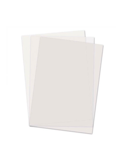 Pellicola Cristall | Lastra trasparente 0.4 mm 50 cm x 70 cm – 400 MY