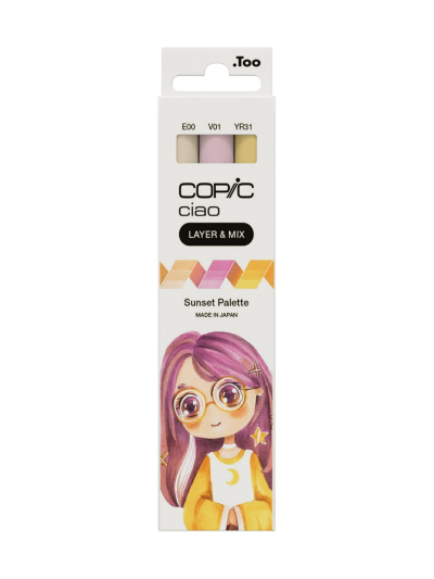 .too-copic-ciao-pennarello-grafico-a-base-alcool-set-layer-mix-sunset-palette