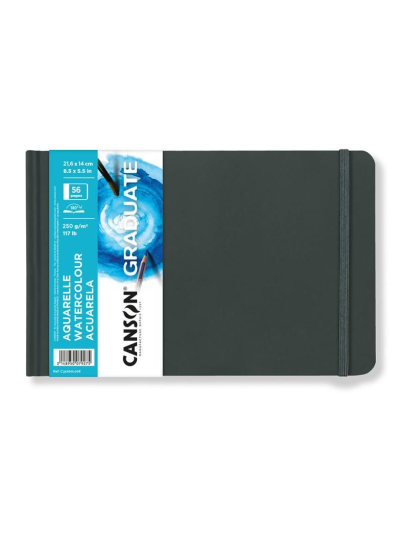 canson-graduate-book-aquarelle-album-14-cm-x-21.6-cm-carta-grana-fine-e-leggera-bianca-250-gr-copertina-rig