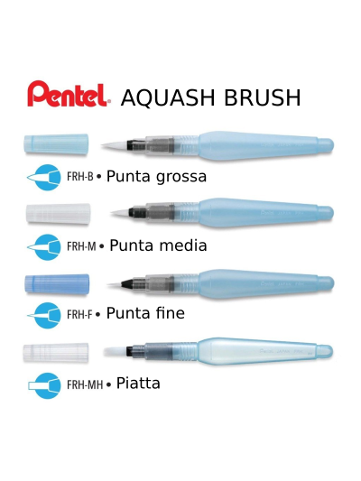 pentel-aquash-brush-pennello-con-serbatoio