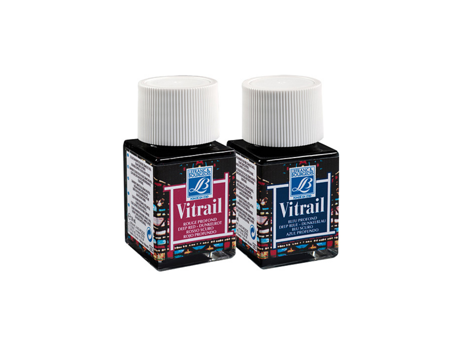 Lefranc & Bourgeois Vitrail 50 ml - Colori per vetro trasparenti