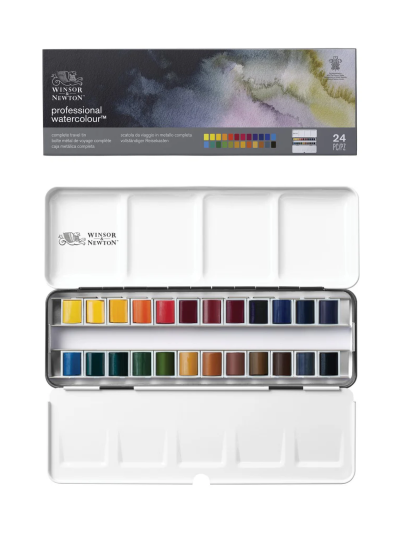 winsor-newton-professional-watercolour-set-complete-travel-tin-scatola-da-viaggio-in-metallo-completa-24-mezzi-god