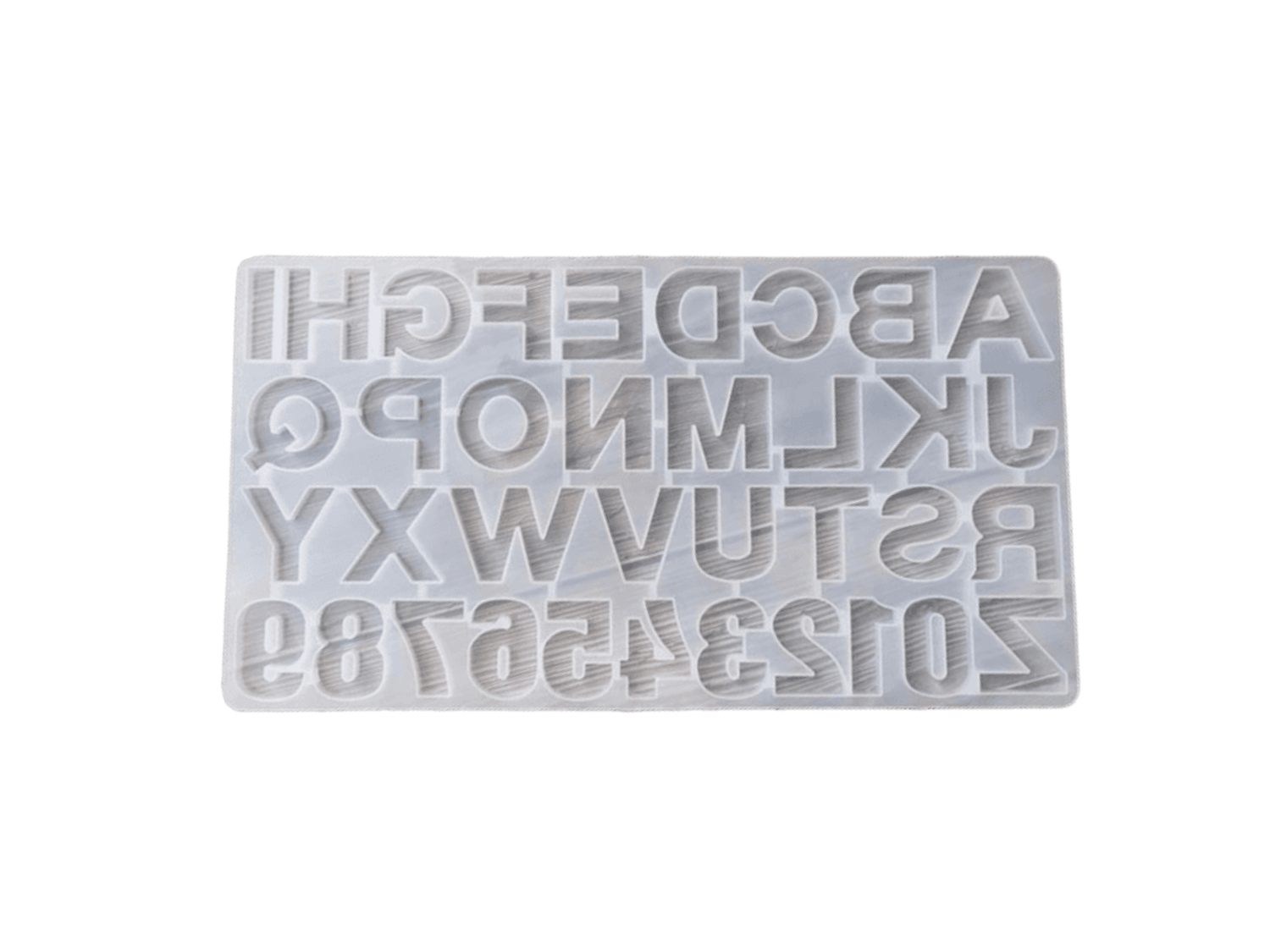 kokoart Stampo in silicone  Lettere dell alfabeto e numeri