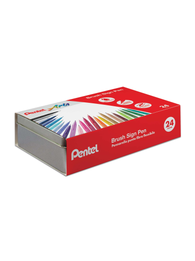 pentel-brush-sign-pen-box-regalo-24-pennarelli