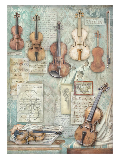 stamperia-carta-di-riso-a4-simphony-violini