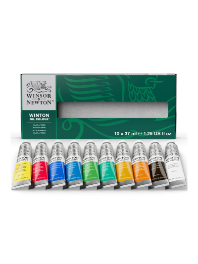 Winton oil Set | Set 10 colori a olio da 37 ml