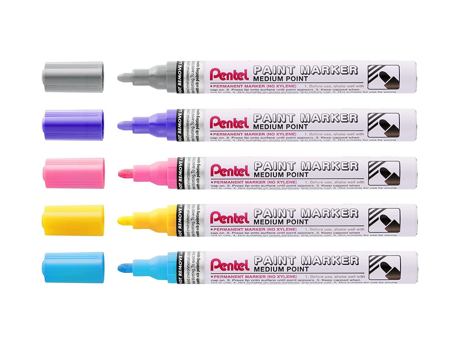 Pentel Paint Marker 2.5 mm  Pennarello a vernice punta media