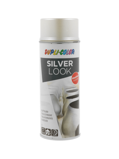 Silver Look | Vernice spray effetto foglia argento 400 ml
