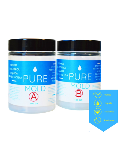 resinpro-pure-mold-gomma-siliconica-traslucida-e-liquida-veloce-200-gr