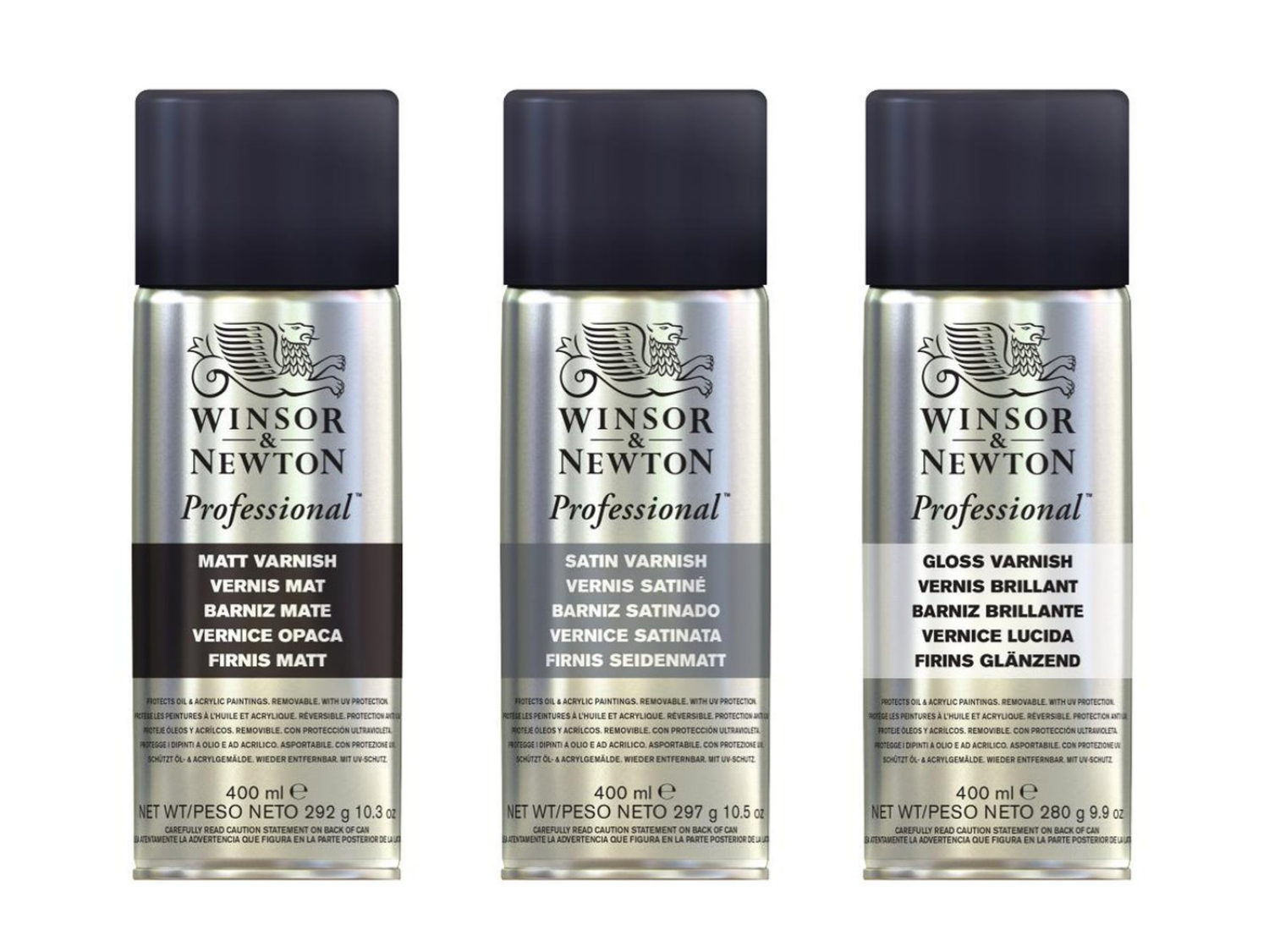 Winsor & Newton Vernice Finale Professional spray 400 ml Anti UV