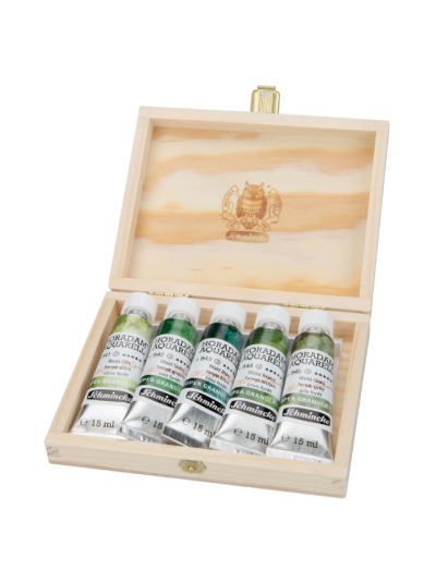schmincke-horadam-super-granulation-set-forest-5-tubetti-da-15-ml