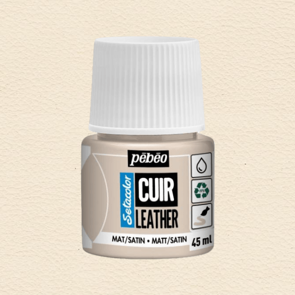 Pebeo Setacolor Cuir Leather  Colori per pelle e cuoio da 45 ml