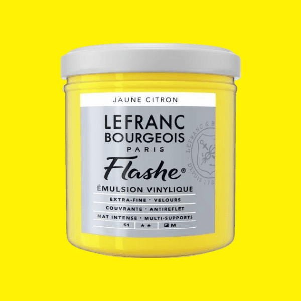 LEFRANC BOURGEOIS Acrilico fine 80ml giallo napoli chiaro