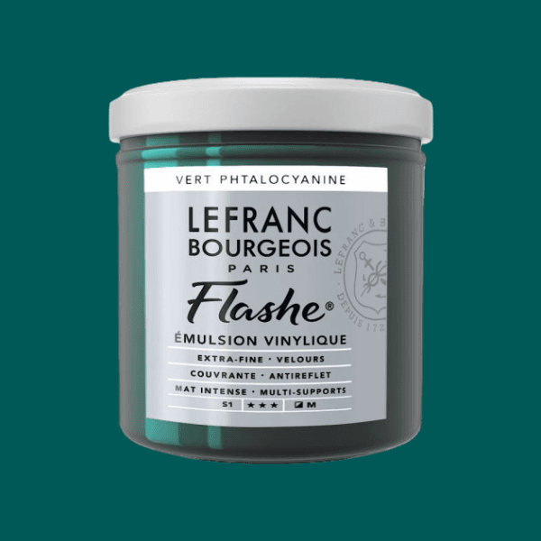 LEFRANC & BOURGEOIS FLASHE COLORE ACRILICO 125 ML S2 BIANCO PERLA  IRIDESCENTE 827