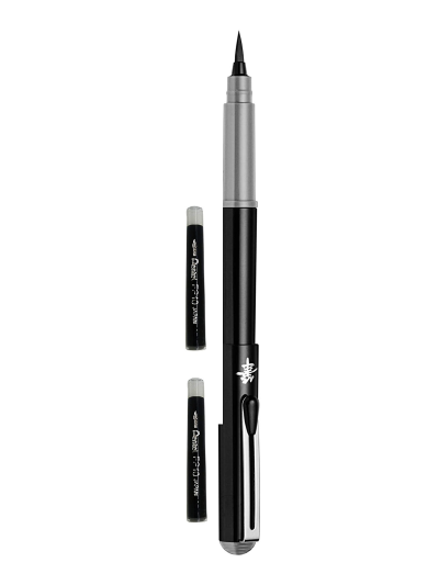 pentel-set-arts-pocket-brush-penna-con-punta-a-pennello-cartucce