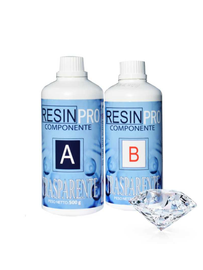 TRASPARENTE | Resina Epossidica Trasparente Multiuso Atossica